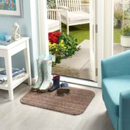 Marvel Striped Washable Cotton Doormat - thumbnail 1