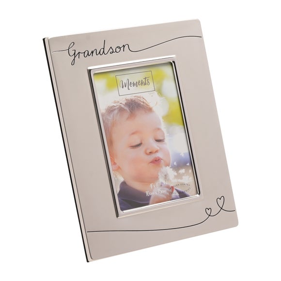 Grandson Silver Photo Frame - image 1