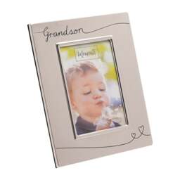 Grandson Silver Photo Frame