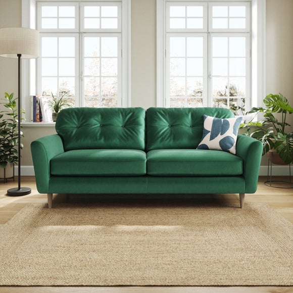 Sven Opulent Velvet 4 Seater Sofa - image 1