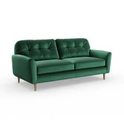 Sven Opulent Velvet 4 Seater Sofa - thumbnail 6