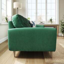 Sven Opulent Velvet 4 Seater Sofa - thumbnail 2