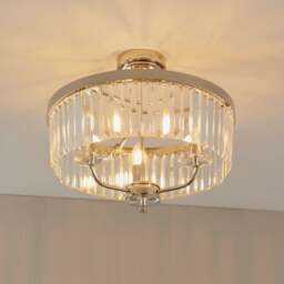 Vogue Balmoral 3 Light Semi Flush Chandelier - thumbnail 1