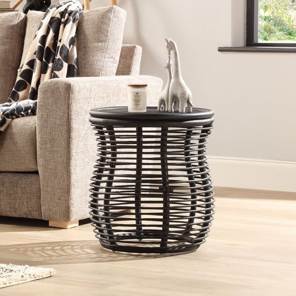 Desser Royal Round Rattan Side Table - image 1