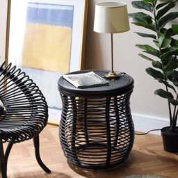 Desser Royal Round Rattan Side Table - thumbnail 3
