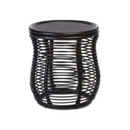 Desser Royal Round Rattan Side Table - thumbnail 2