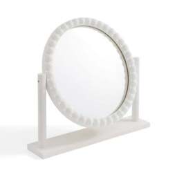 Bobbin Round Dressing Table Mirror - thumbnail 3