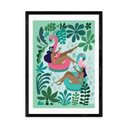 East End Prints Summer Girls Print - thumbnail 2