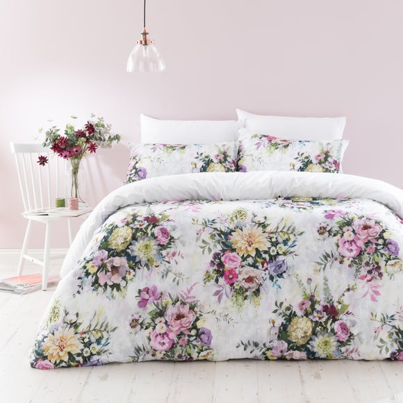 Kinsley Floral 100% Cotton Duvet Cover & Pillowcase Set - image 1