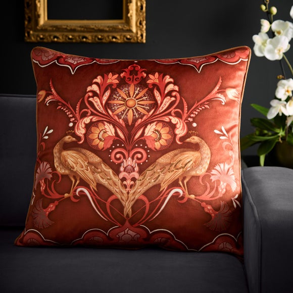 Laurence Llewelyn-Bowen Veritas Velvet Square Cushion - image 1