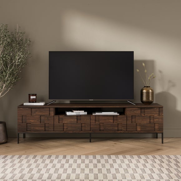 "Watson Extra Wide TV Unit for TVs up to 80"", Wood Effect" - image 1