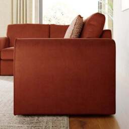 Abel Matte Velvet Corner Sofa - thumbnail 3