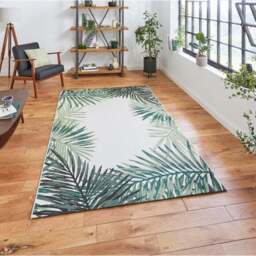 Miami Leaf Edge Indoor Outdoor Rug - thumbnail 2