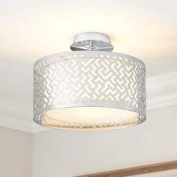 Nyx Modern Semi Flush Ceiling Light