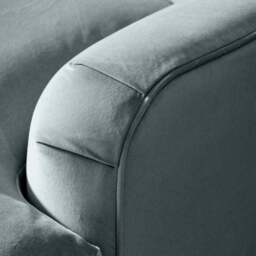 Martha Vintage Velvet Corner Chaise - thumbnail 6
