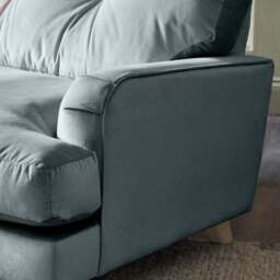 Martha Vintage Velvet Corner Chaise - thumbnail 5