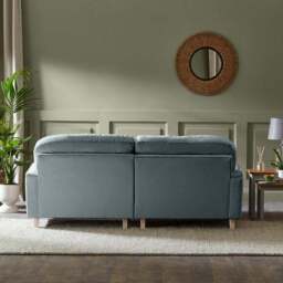 Martha Vintage Velvet Corner Chaise - thumbnail 4