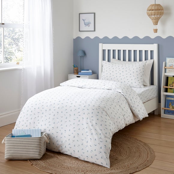By The Sea Organic Cotton Duvet Cover and Pillowcase Set - image 1
