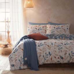 Anya Polycotton Duvet Cover & Pillowcase Set - thumbnail 6