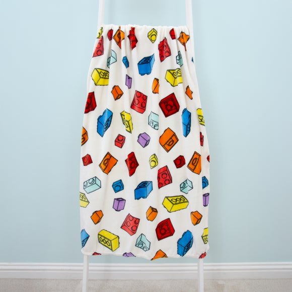 Lego Colourblock Fleece Blanket - image 1