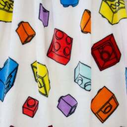 Lego Colourblock Fleece Blanket - thumbnail 2