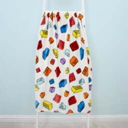 Lego Colourblock Fleece Blanket - thumbnail 1