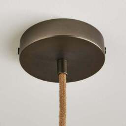 Fentress Jute Pendant Flex Ceiling Light Cable - thumbnail 3