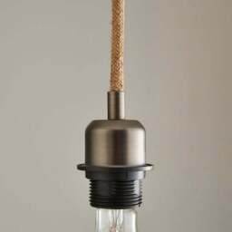 Fentress Jute Pendant Flex Ceiling Light Cable - thumbnail 2