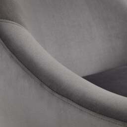 Elliot Velvet Cocktail Chair - thumbnail 4
