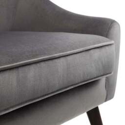 Elliot Velvet Cocktail Chair - thumbnail 5