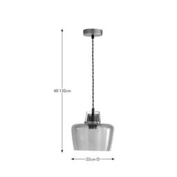 Auburn Modern Adjustable Ceiling Light - thumbnail 5