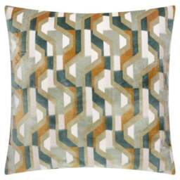 Furn. Metro Prism Velvet Square Cushion - thumbnail 3