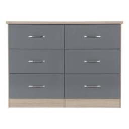 Nevada 6 Drawer Chest - thumbnail 3