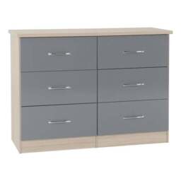 Nevada 6 Drawer Chest - thumbnail 2