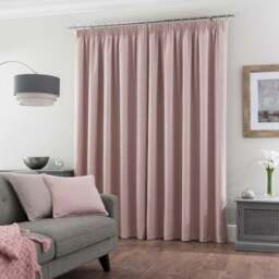 Luna Brushed Pencil Pleat Curtains (Blackout Available) - thumbnail 4