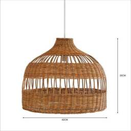 Priyanka Rattan Easy Fit Pendant Shade - thumbnail 5