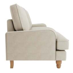Beatrice Luna Fabric 3 Seater Sofa - thumbnail 4