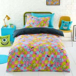 Disney Monsters, Inc. Reversible Duvet Cover and Pillowcase Set - thumbnail 3
