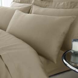 Hotel 230 Thread Count 100% Cotton Sateen Standard Pillowcase Pair