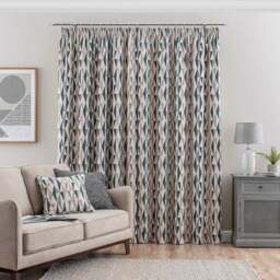 Elements Triangles Pencil Pleat Curtains - thumbnail 4
