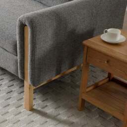 Cacy Textured Weave Clic Clac Sofa Bed - thumbnail 5