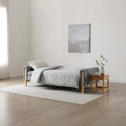 Cacy Textured Weave Clic Clac Sofa Bed - thumbnail 2