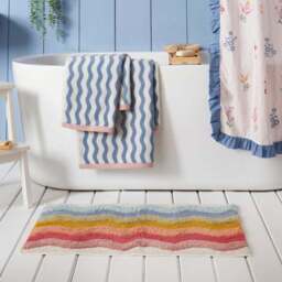 Heart and Soul Wavy Cotton Towel - thumbnail 5