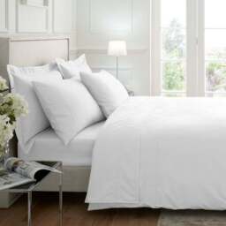 Dorma Egyptian Cotton Sateen 1200 Thread Count Flat Sheet - thumbnail 2