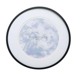 Black Round Photo Frame - thumbnail 1