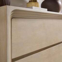 Romy Wide 3 Drawer Chest, Mango Wood - thumbnail 4