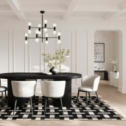 Nova Boucle Set of 2 Dining Chairs - thumbnail 1