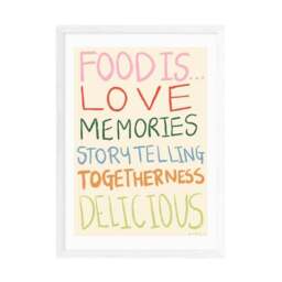 East End Prints Food Is Print - thumbnail 2