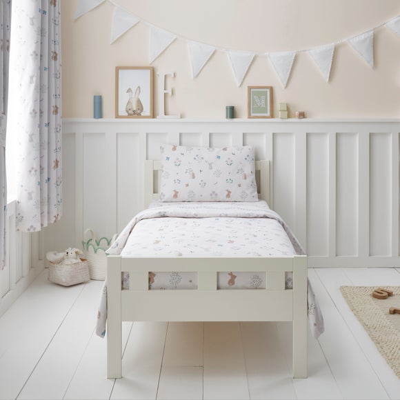 Soft Bunnies 100% Cotton Duvet Cover & Pillowcase Set - image 1