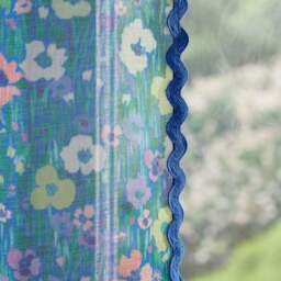 Sophie Robinson Petal Meadow Hidden Tab Top Voile Panel - thumbnail 6